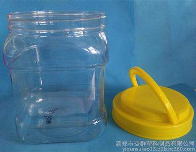 YIQUN蜂蜜瓶,PP环保塑料瓶蜂蜜包装容器食品包装塑料制品,120D100图片